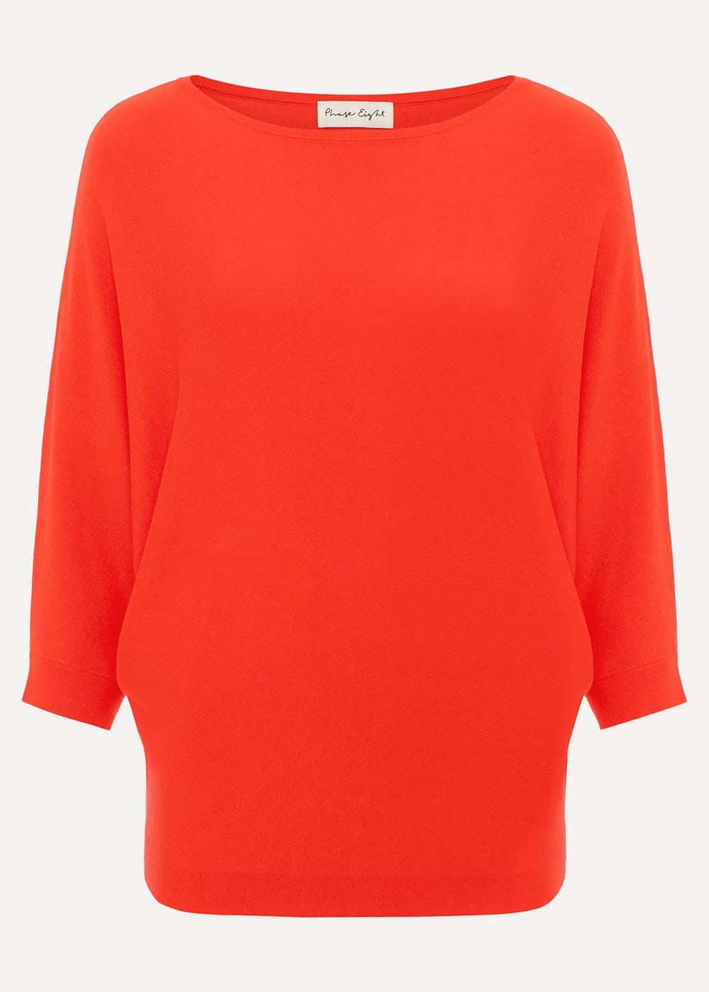 Women s Bright Red Batwing Jumper Phase Eight ROW