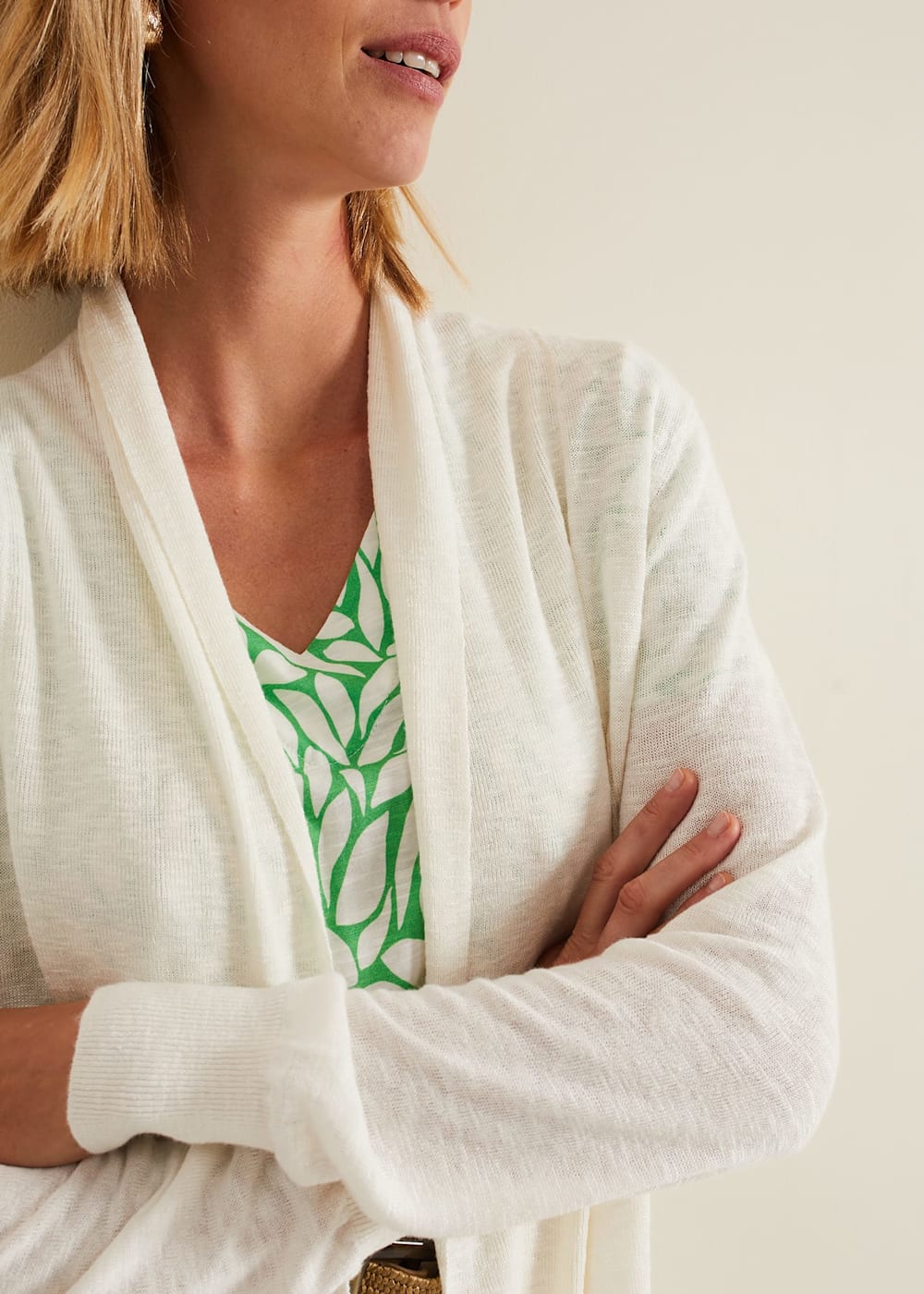 Louise Linen Longline Cardigan | Phase Eight UK | Louise Linen Longline Cardigan | Phase Eight UK |
