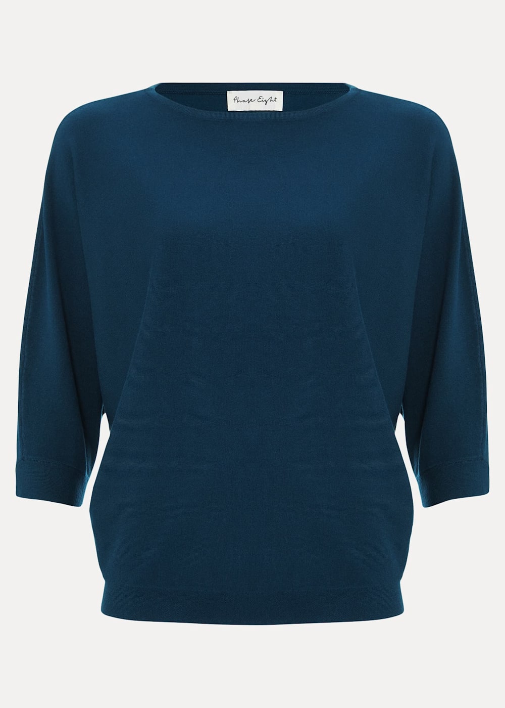 Women s Petrol Blue Knitted Jumper Phase Eight UK