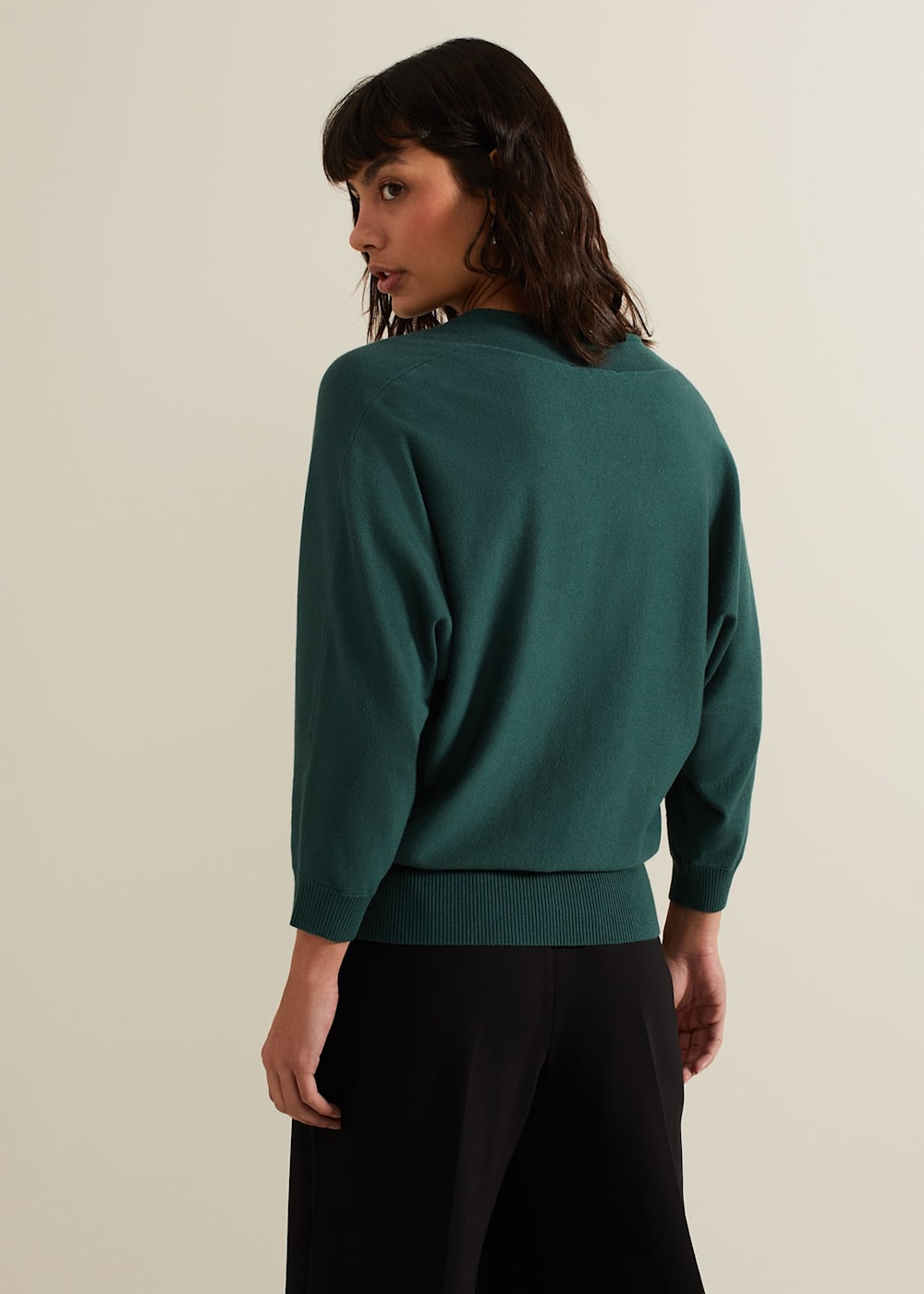 Long batwing jumper outlet