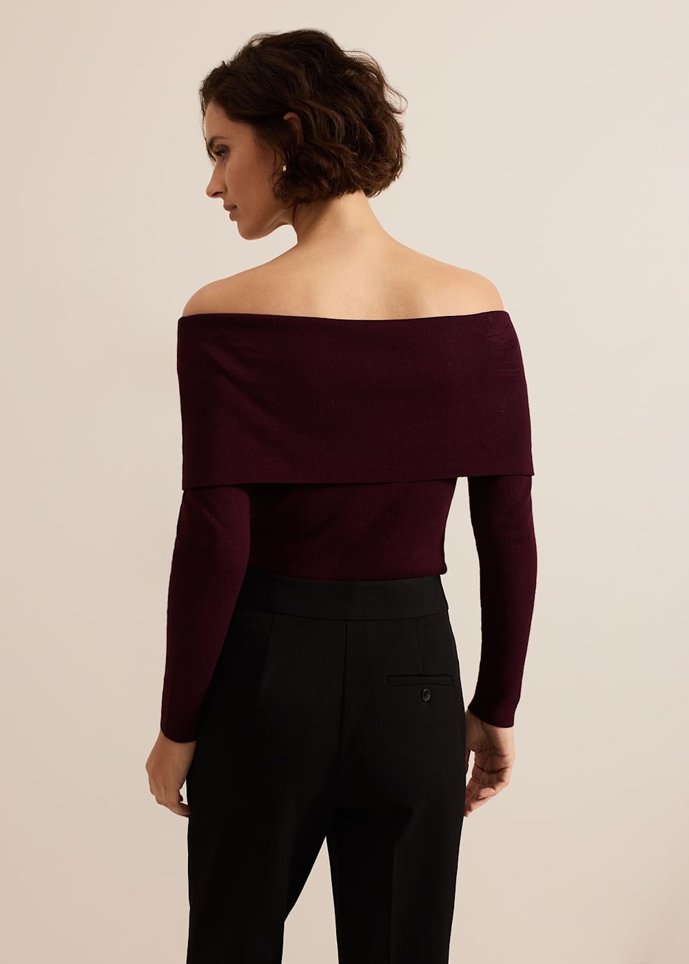Nya Bardot Knit Top | Phase Eight UK |