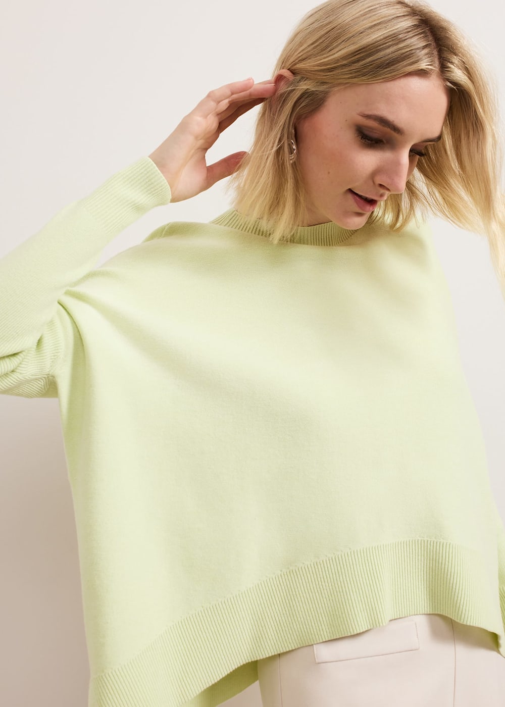 Phase Eight Kara Square Boxy Knit Top Phase Eight Kara Square Boxy Knit Top