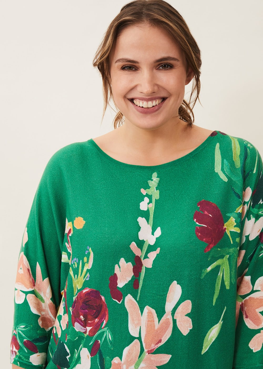 Josie Floral Print Jumper Phase Eight UK