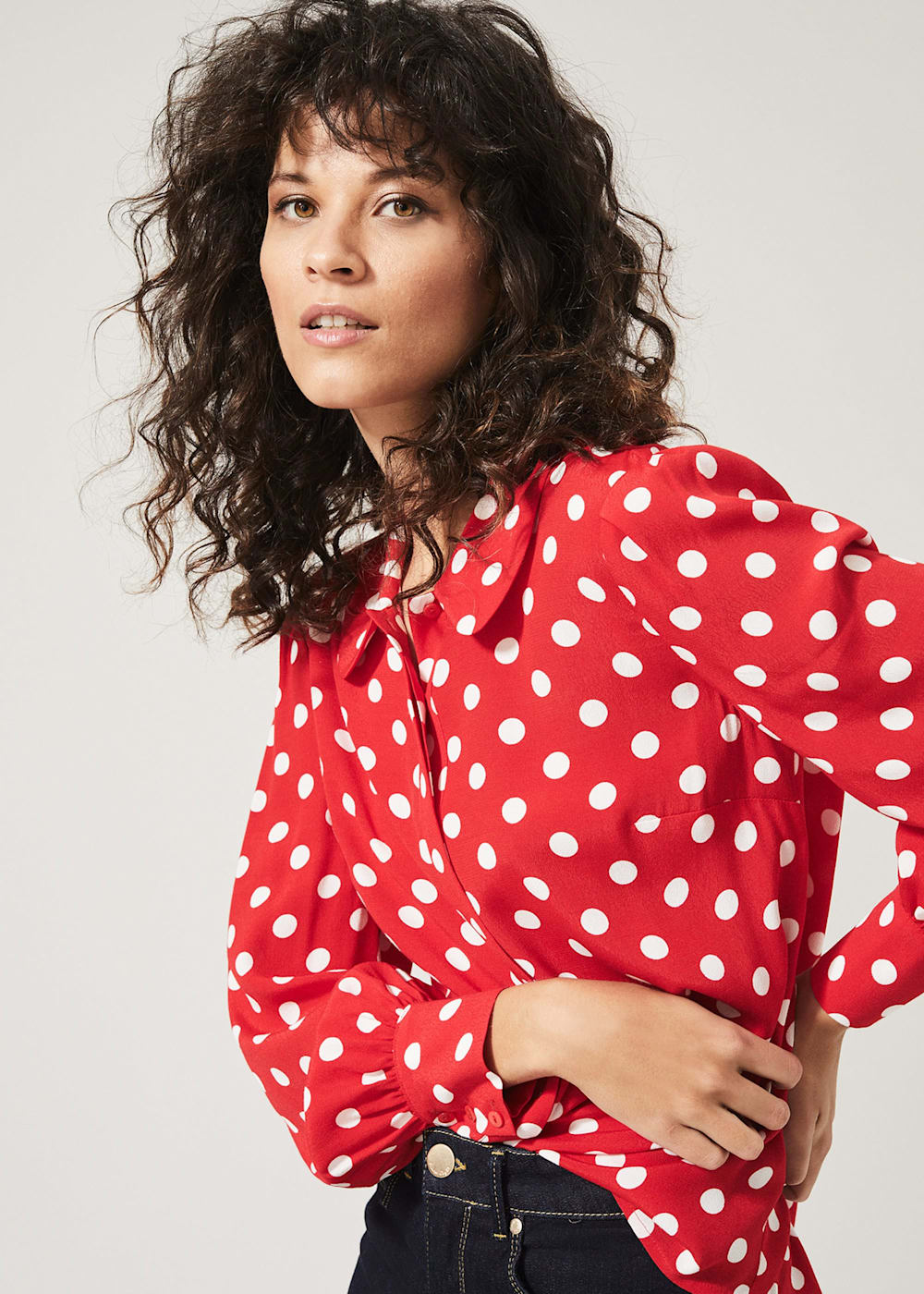 Marilyn Spot Blouse Phase Eight UK