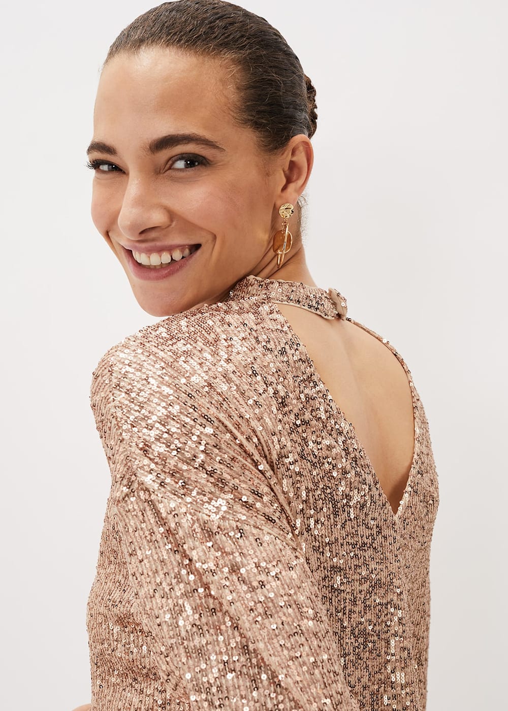 Glitter blouse clearance