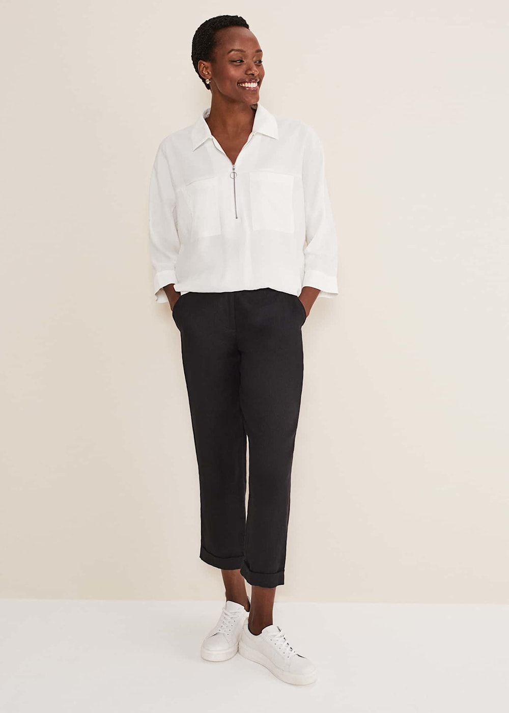 Zip up dress shirt on sale