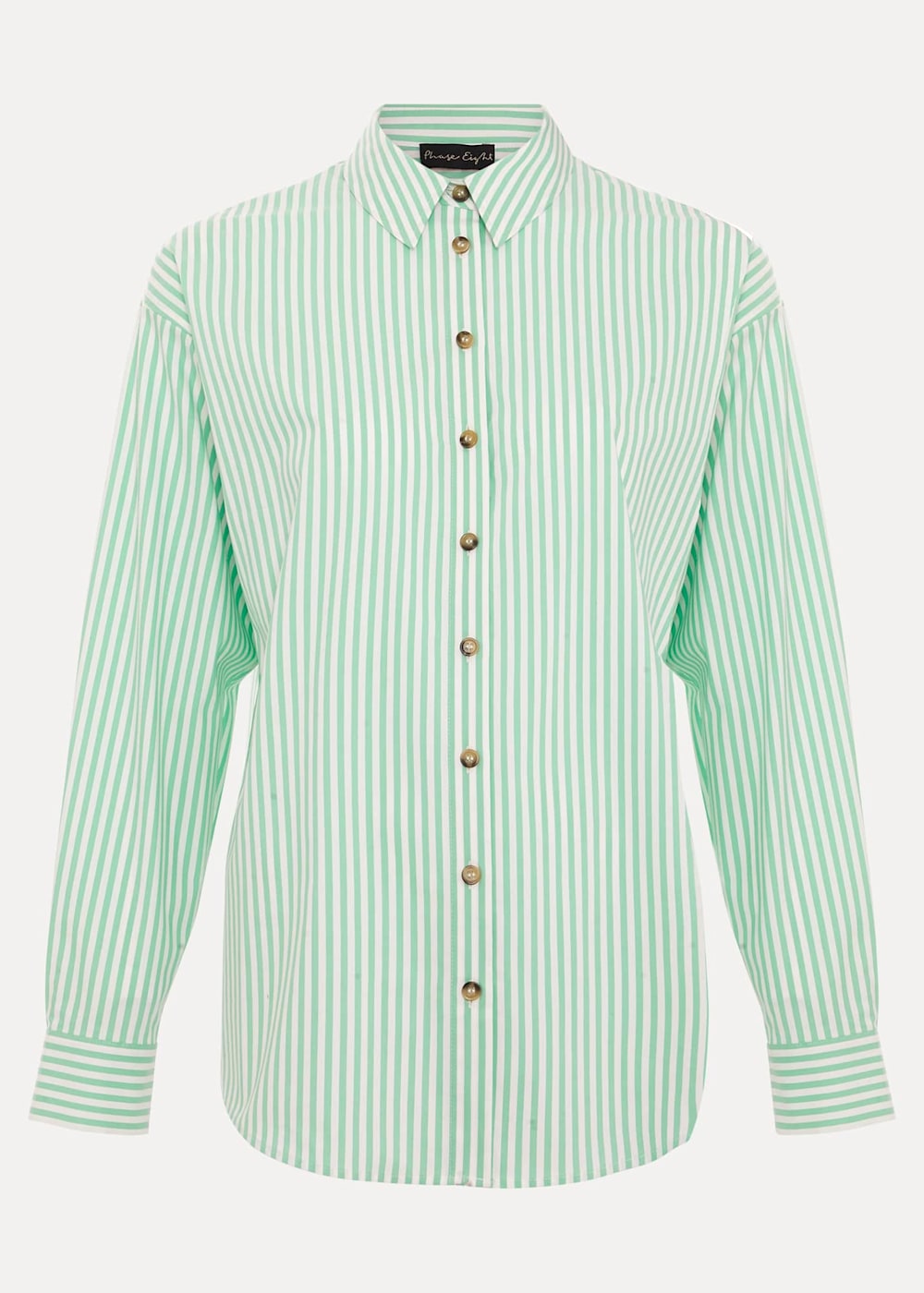 Green Striped Shirt | Phase Eight UK |