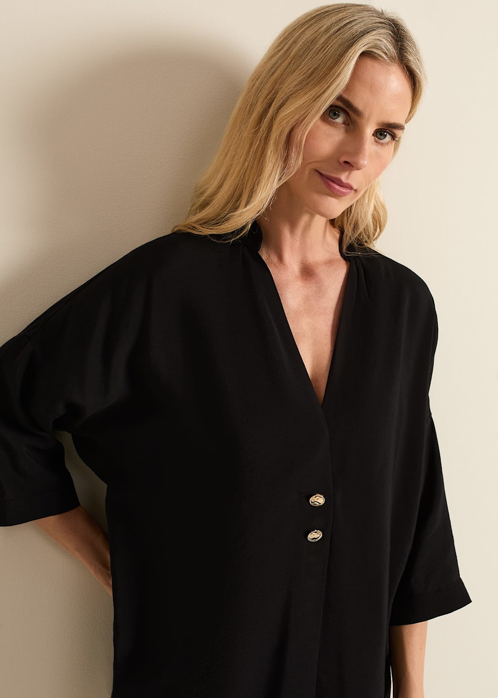 Phase Eight Cynthia Button Detail Shirt
