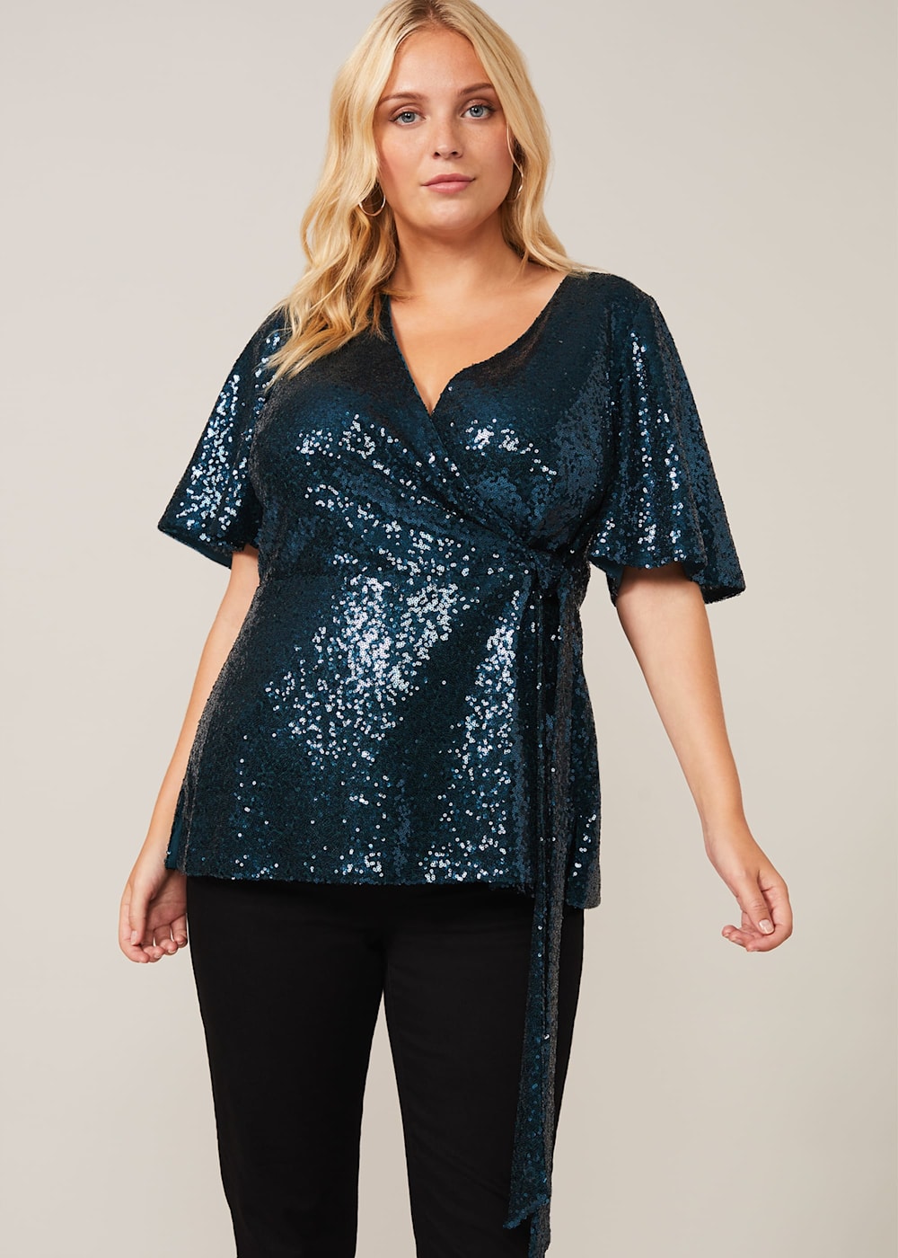 Phase eight sequin top discount