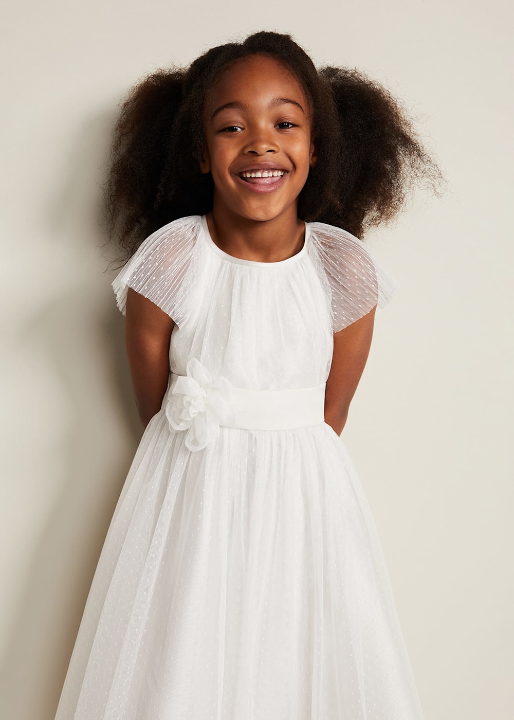 Jasmine Flower Girl Dress geordnete