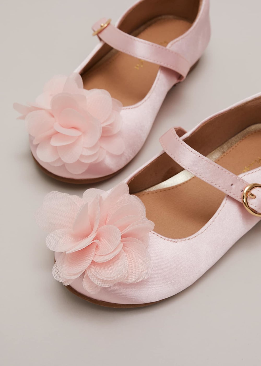 Satin Flower Detail Shoes Phase Eight UK