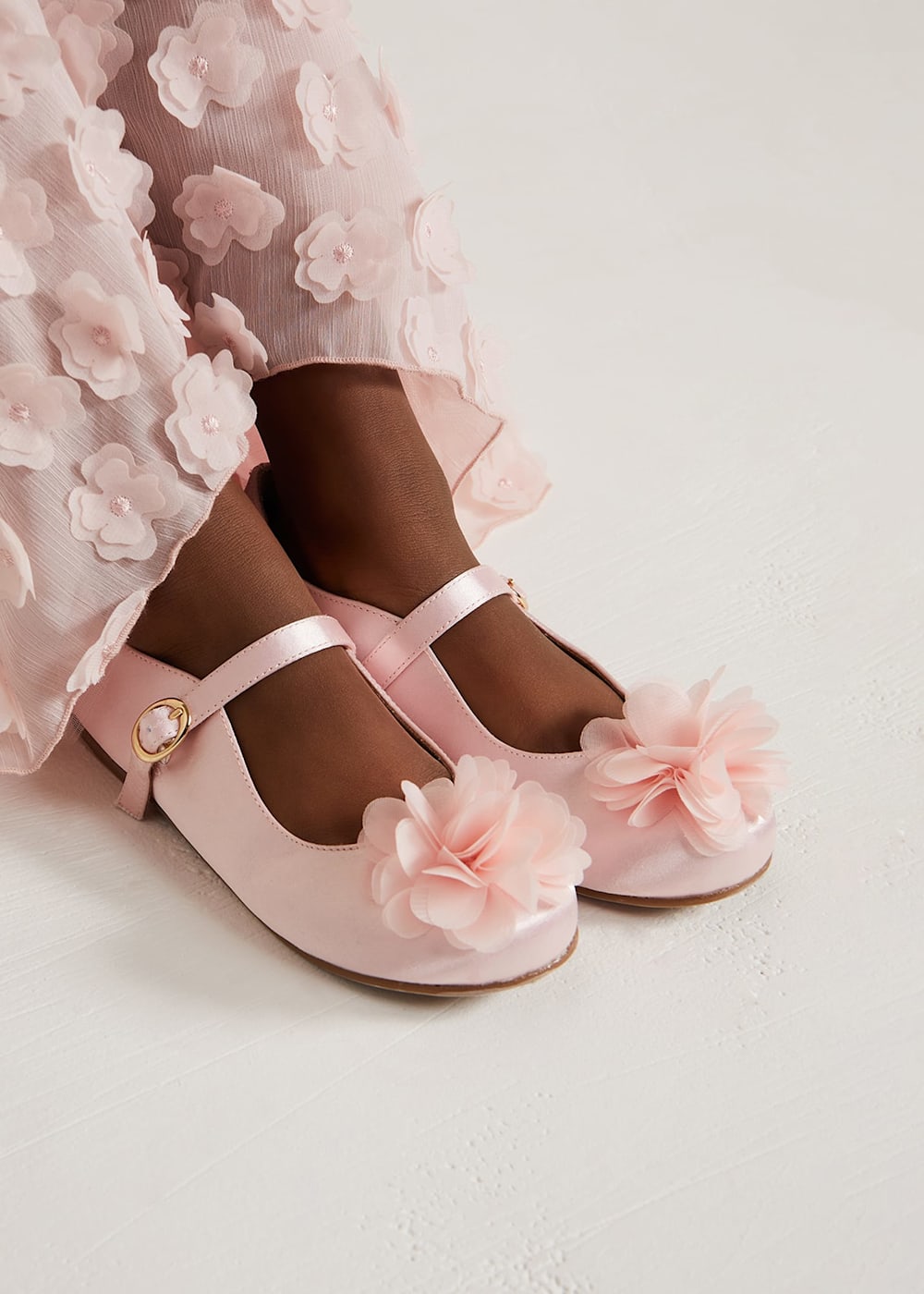 Pink flower shoes new arrivals