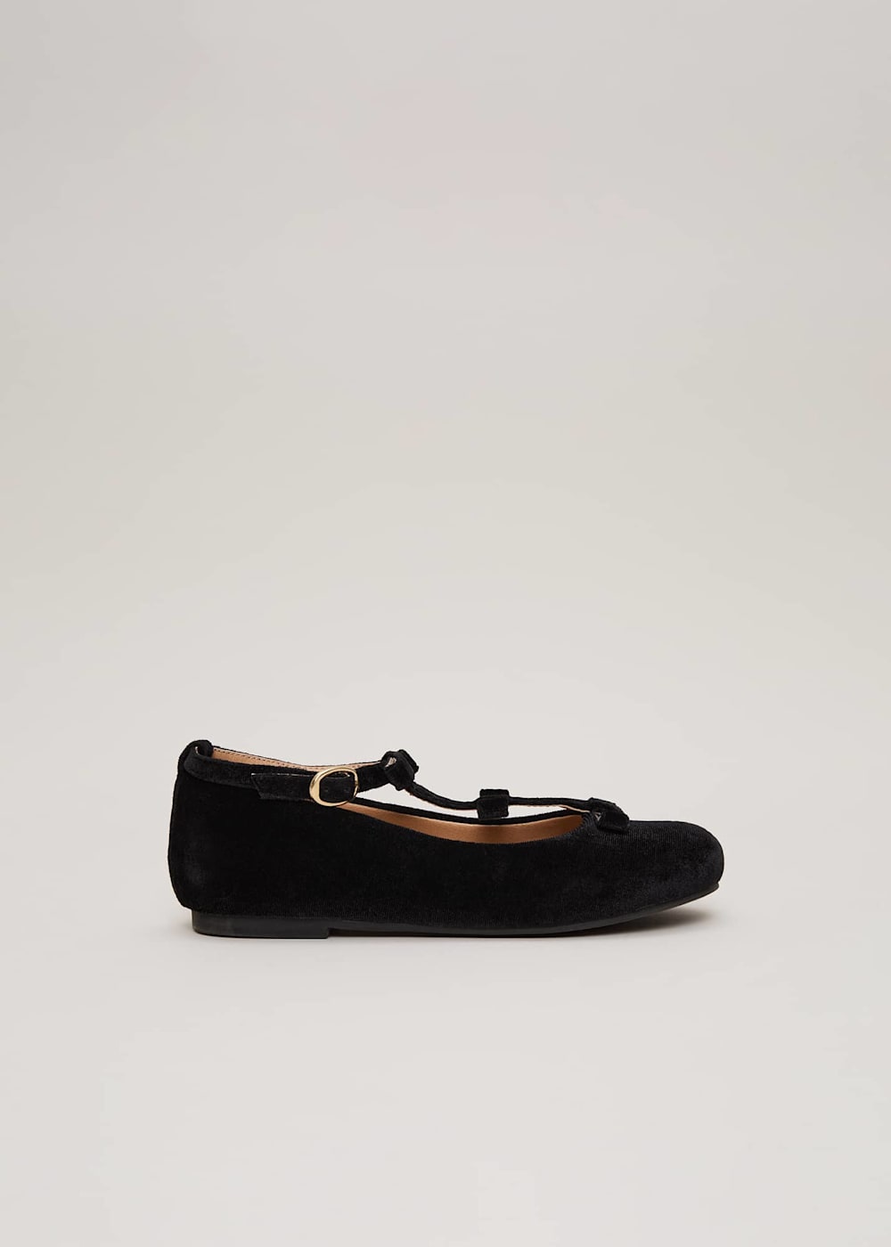Black Velvet Shoes Phase Eight UK