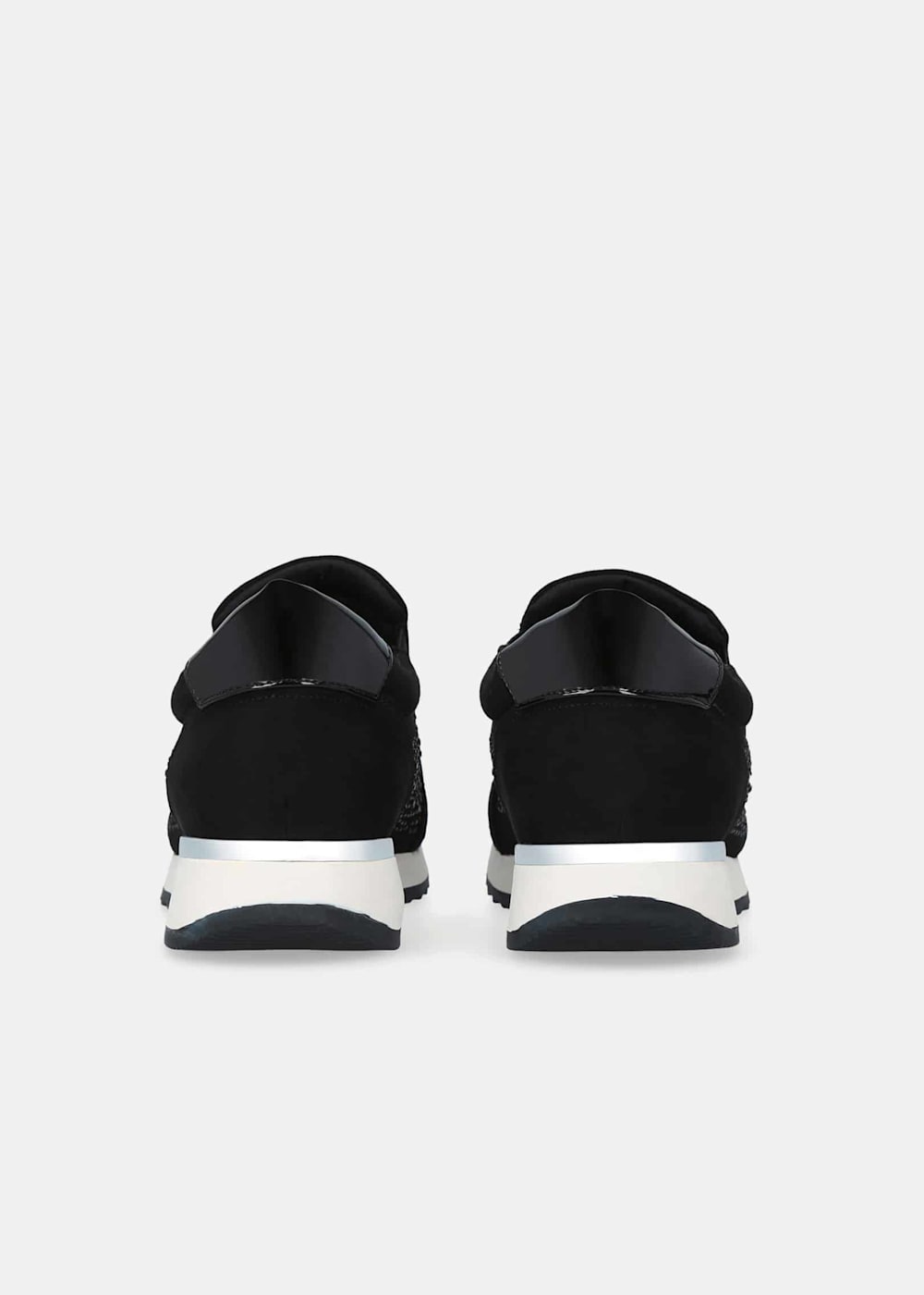 Carvela jazz trainers black sales