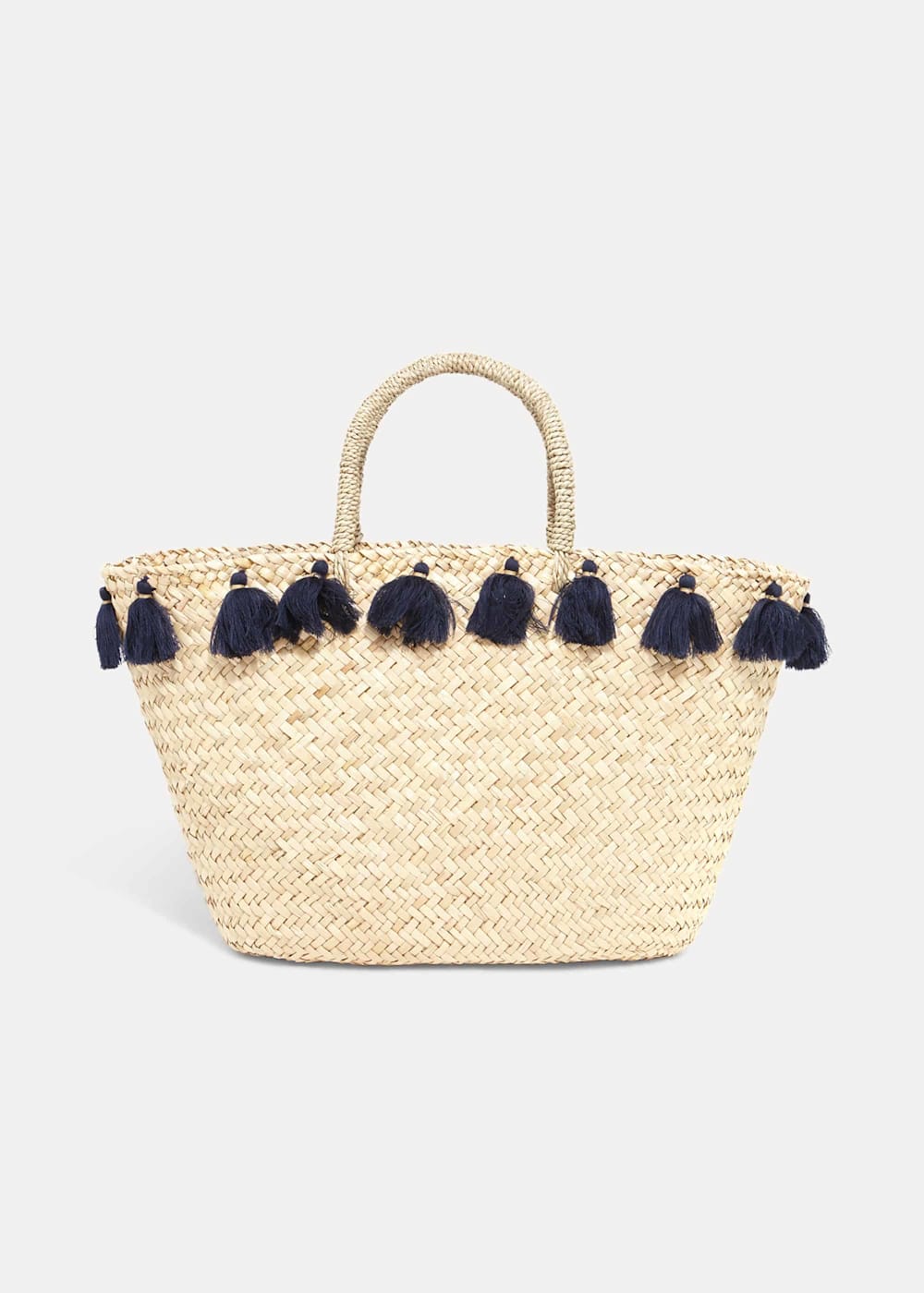 Brogan Tassel Edge Straw Bag Phase Eight ROW