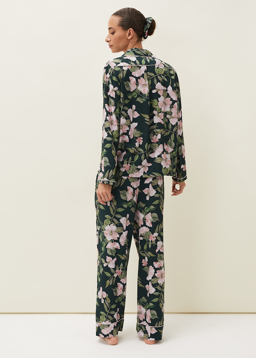 Pina Floral Print Pyjama Set Phase Eight UK