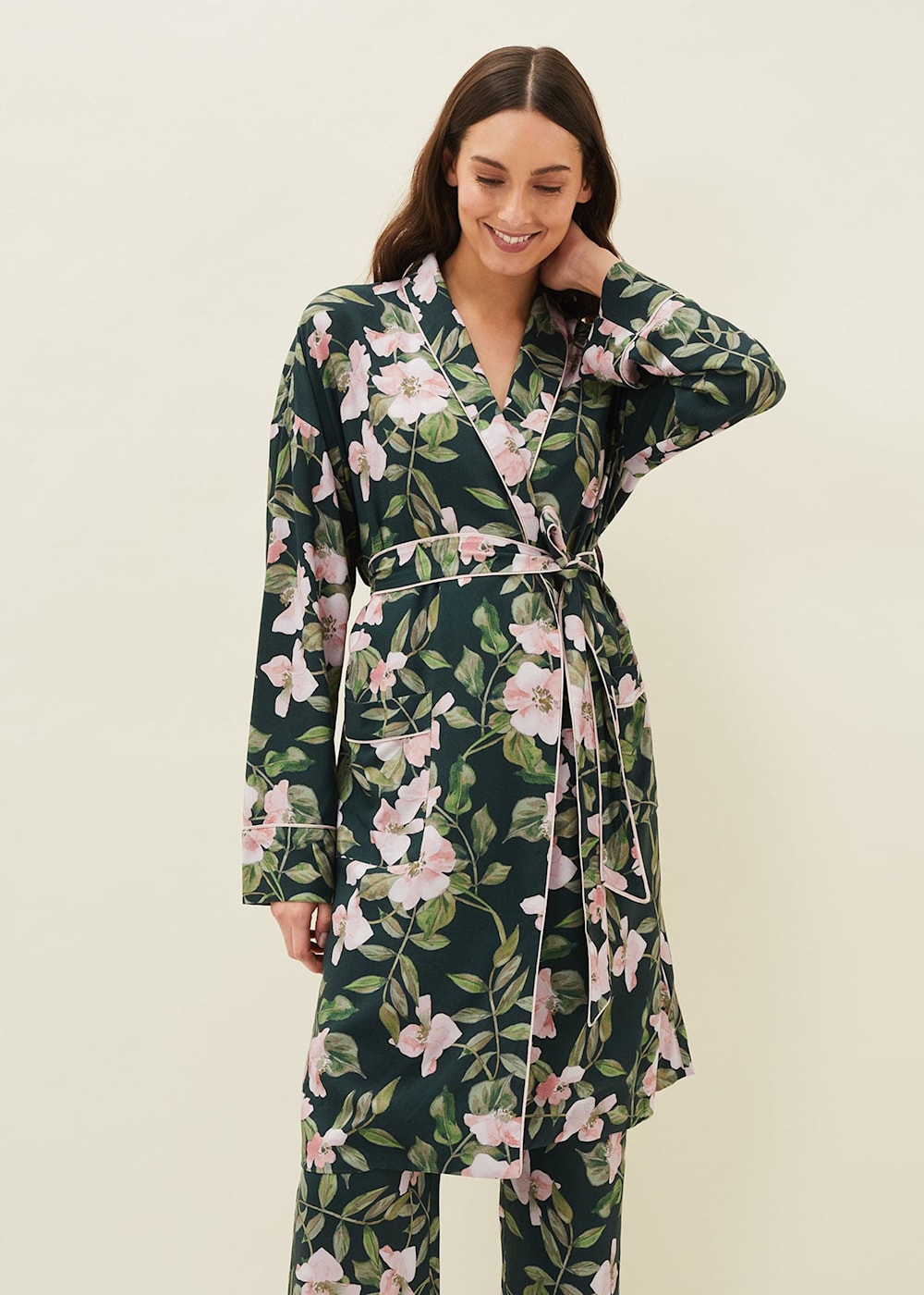 Pina Floral Print Robe Phase Eight UK