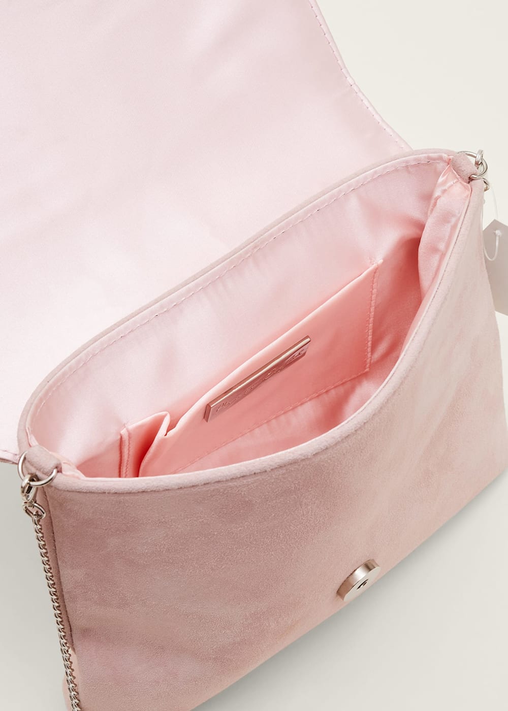 Embellished Suede Envelope Clutch Bag Phase Eight UK