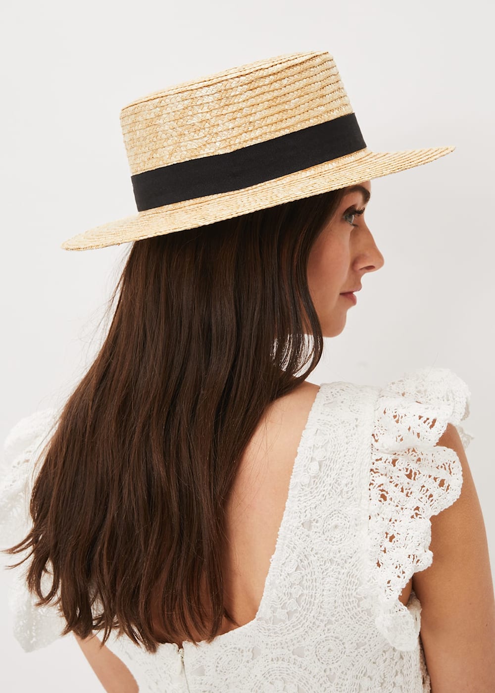 Straw Boater Hat | Phase Eight ROW |