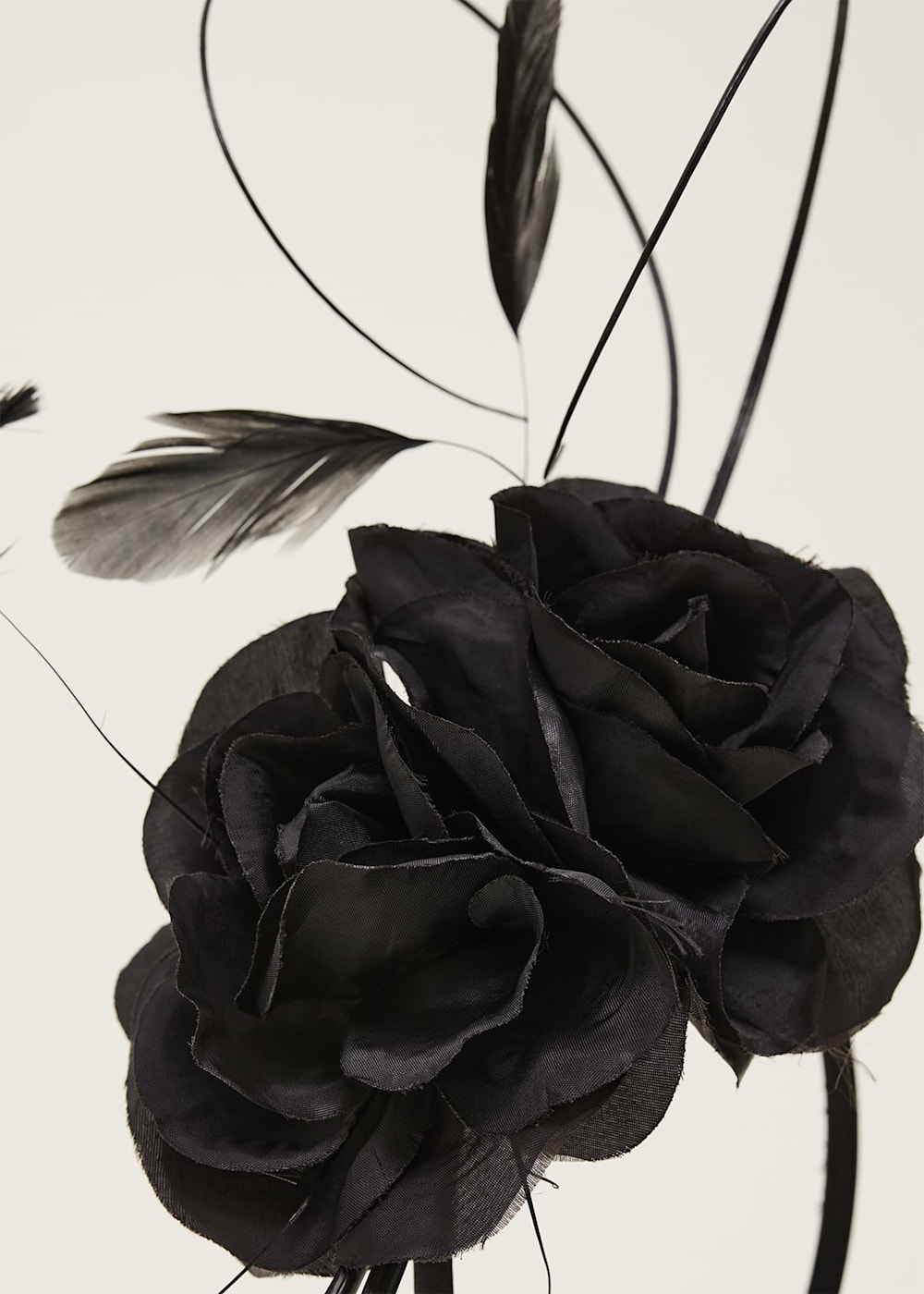Black Flower Headband Phase Eight UK