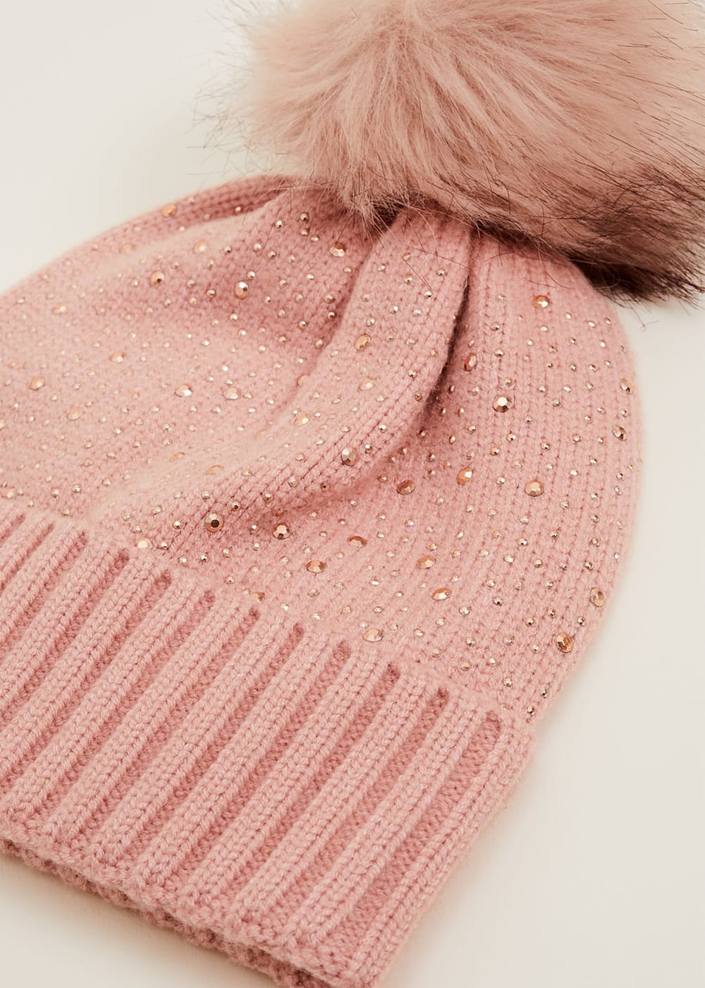 Sparkle Bobble Hat | Phase Eight UK |