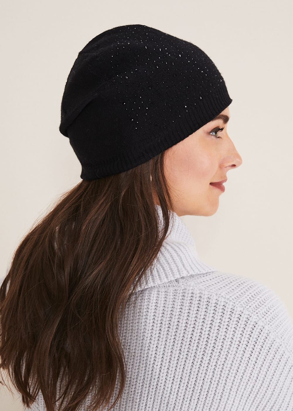 Sparkle Beanie Hat | Phase Eight ROW |