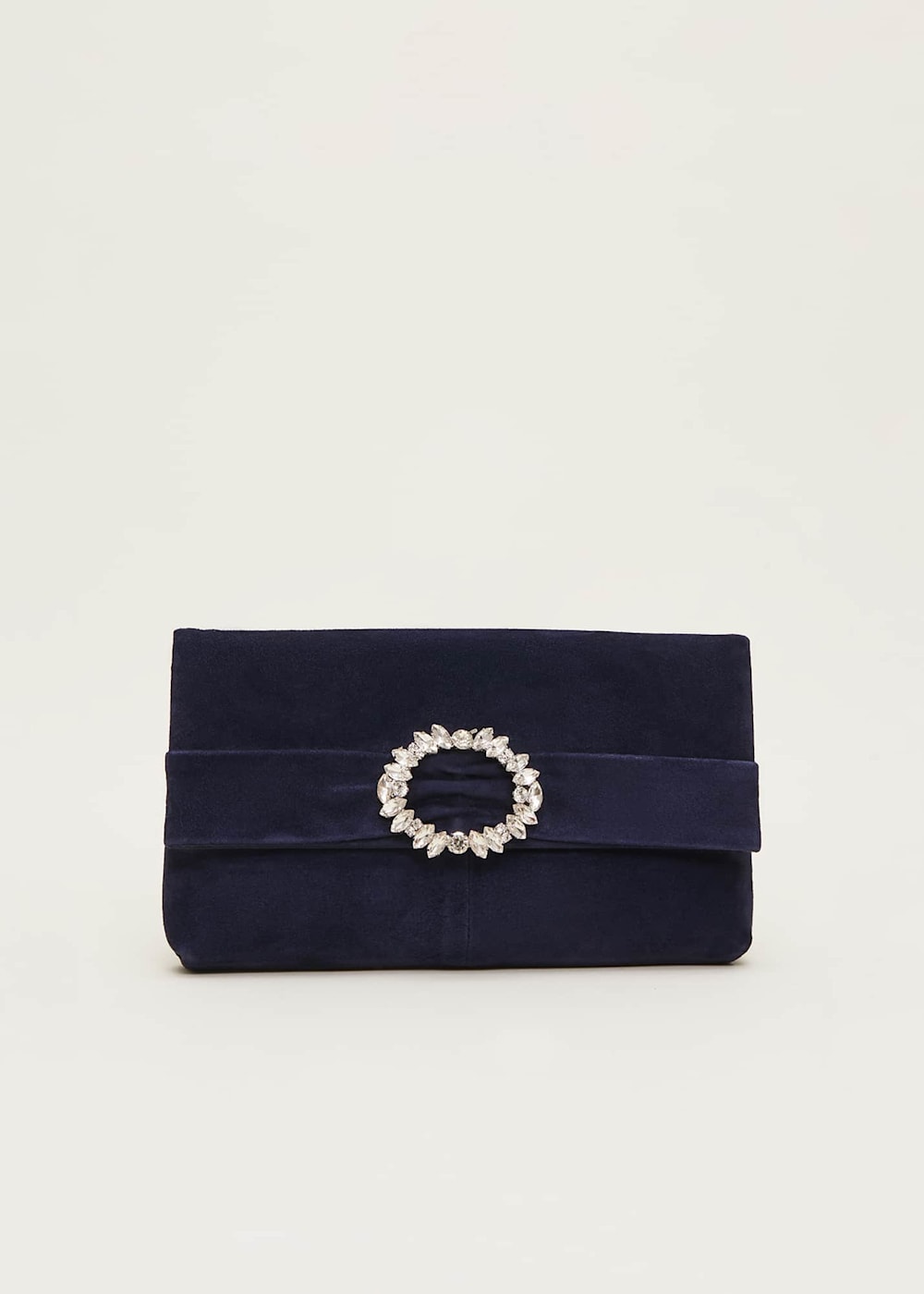 Phase eight navy clutch bag 2025
