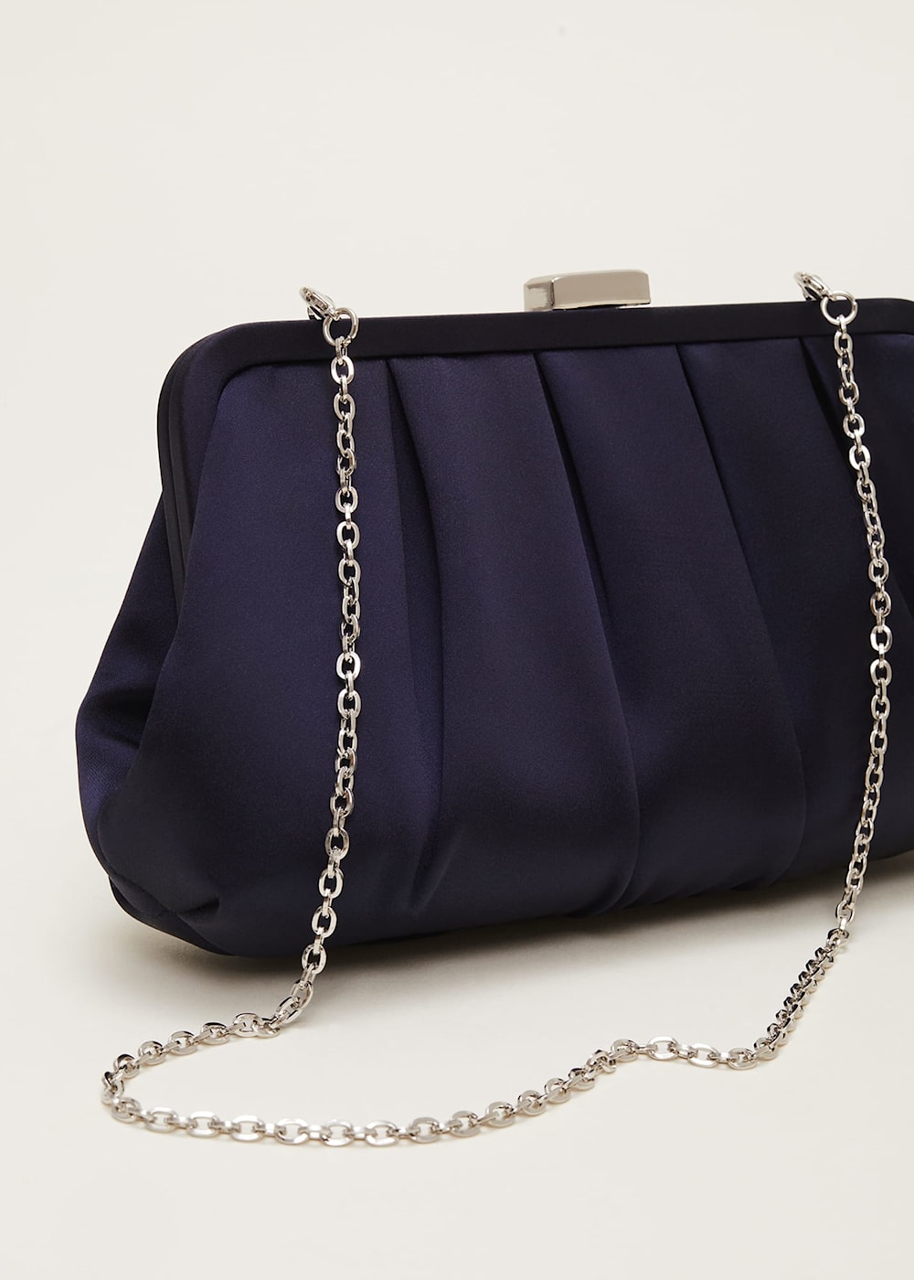 French navy clutch bag hot sale