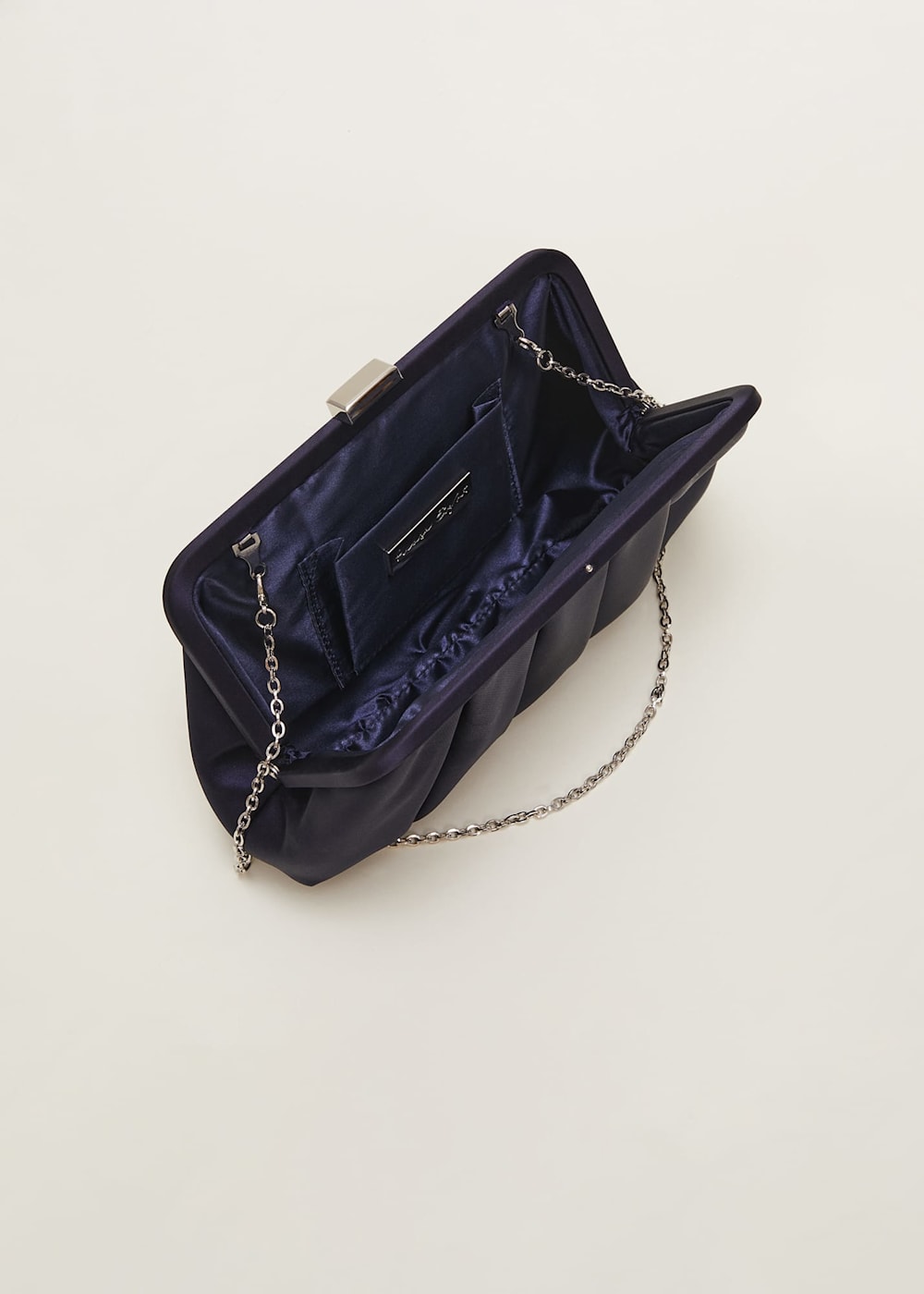 French navy clutch bag store