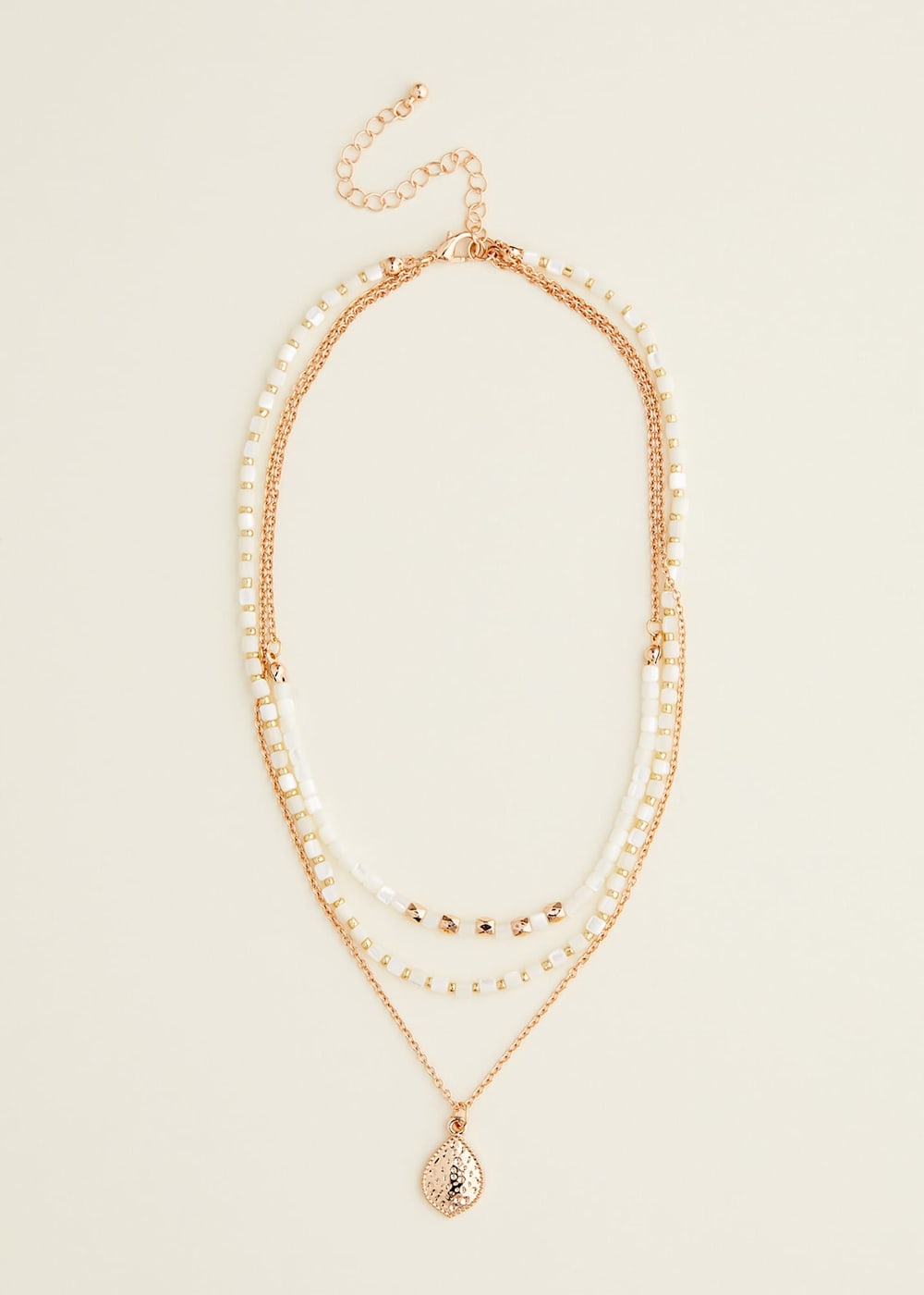 Beaded Layer Short Necklace Phase Eight ROW