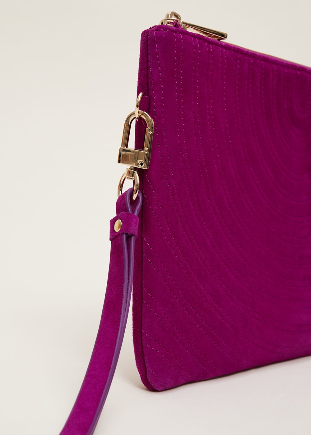 Dark pink clutch bag hotsell