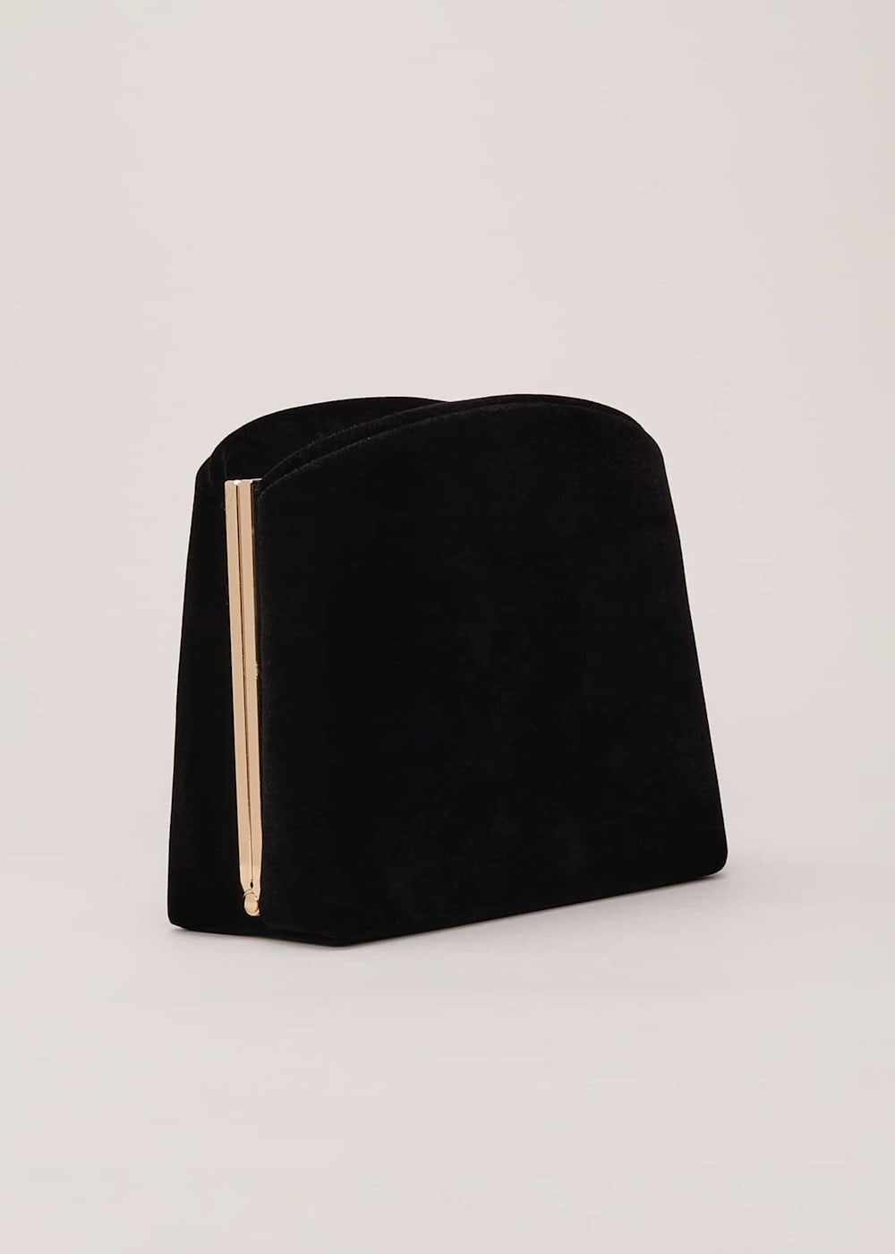 Simple black clutch bag sales