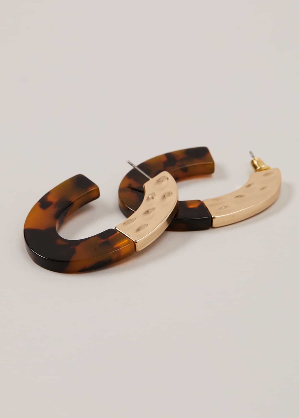 Tortoise shell hoop earrings australia on sale