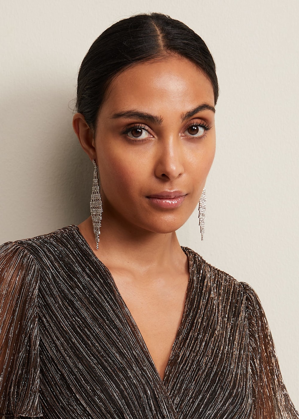 Oversized Stone Drop Earrings Phase Eight UK