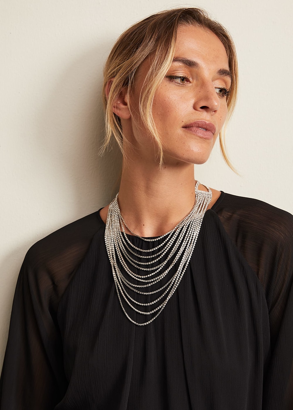 Layered Stone Necklace