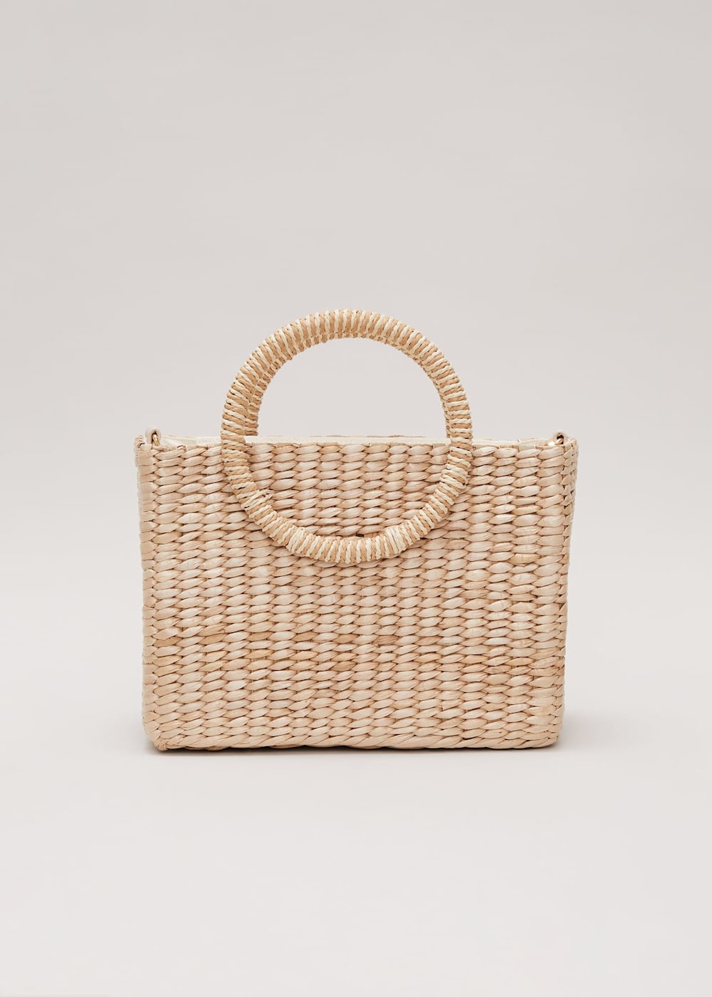 Mini Straw Tote Bag Phase Eight UK