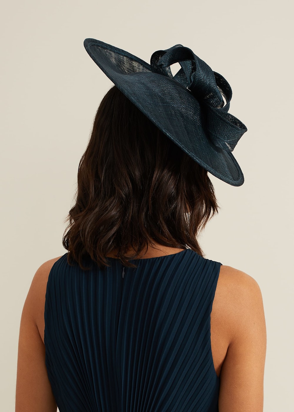 Teal fascinator hat discount