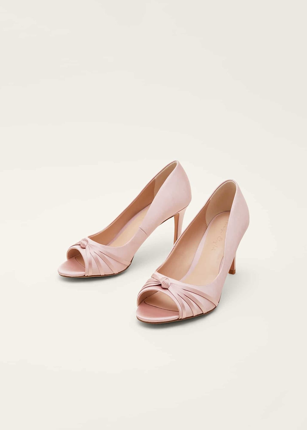 Knot Detail Peep Toe Heels Phase Eight UK