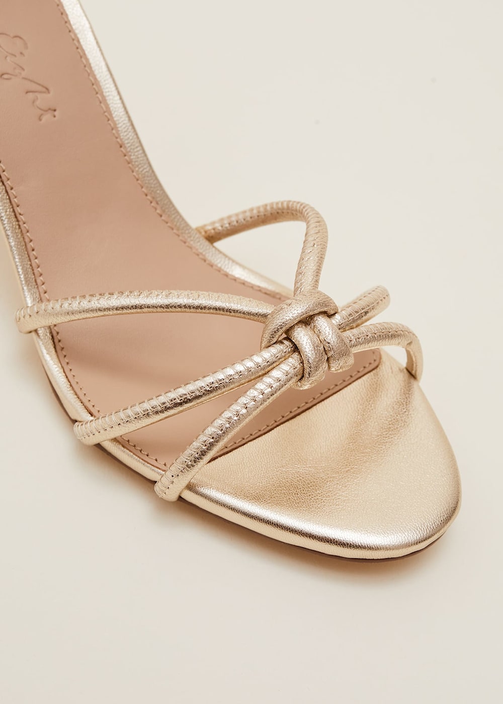 Gold open toe sandal heels cheap