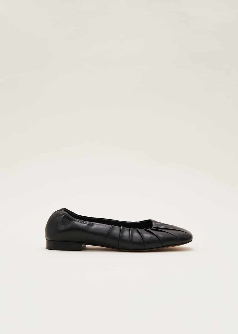 Elasticated ballet pumps top