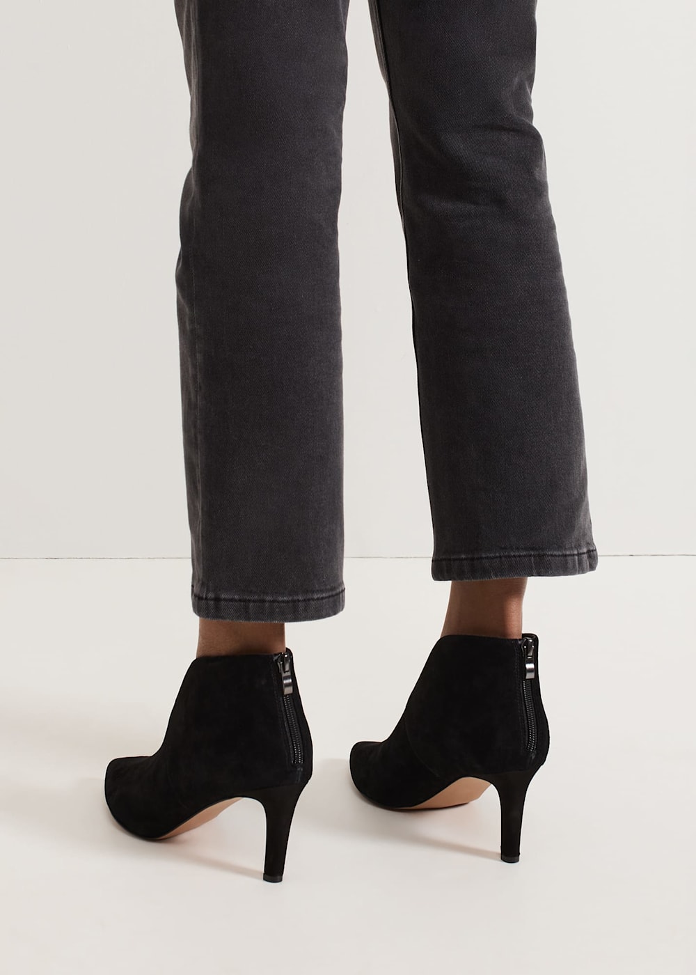 Cut Out Heeled Boots Phase Eight UK