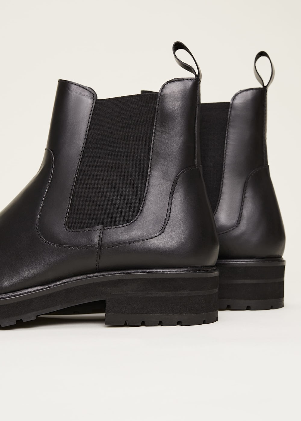 Casual Leather Pull On Ankle Boots Phase Eight UK
