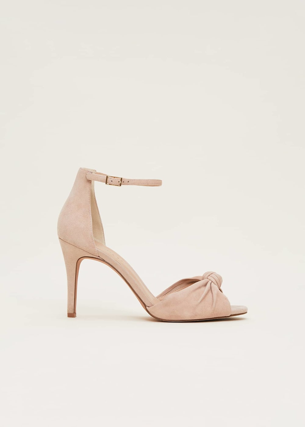 Navy Suede Open Toe Heels Phase Eight ROW
