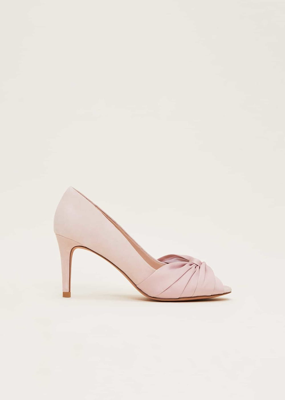 Satin Twist Peeptoe Shoe Phase Eight UK