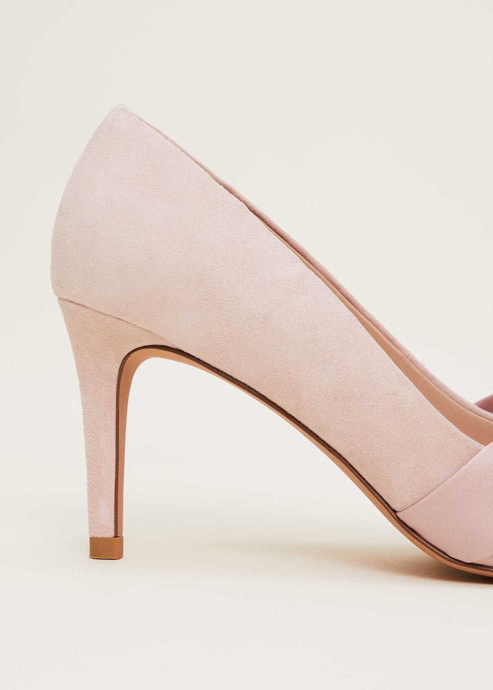 Satin Twist Peeptoe Shoe Phase Eight UK