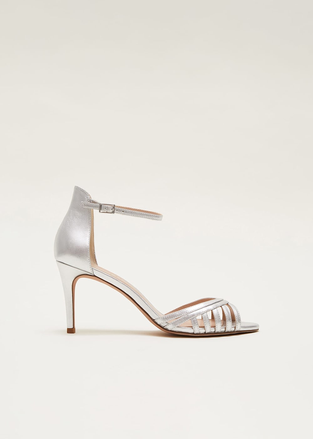 Silver toe shoes sales