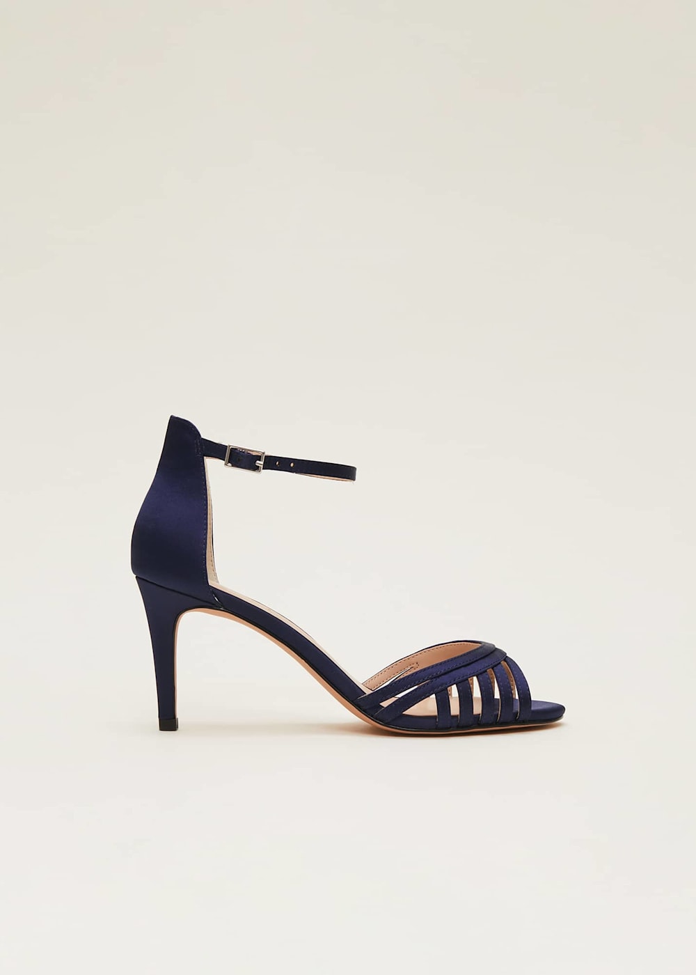 Satin Strappy Heeled Sandals Phase Eight UK