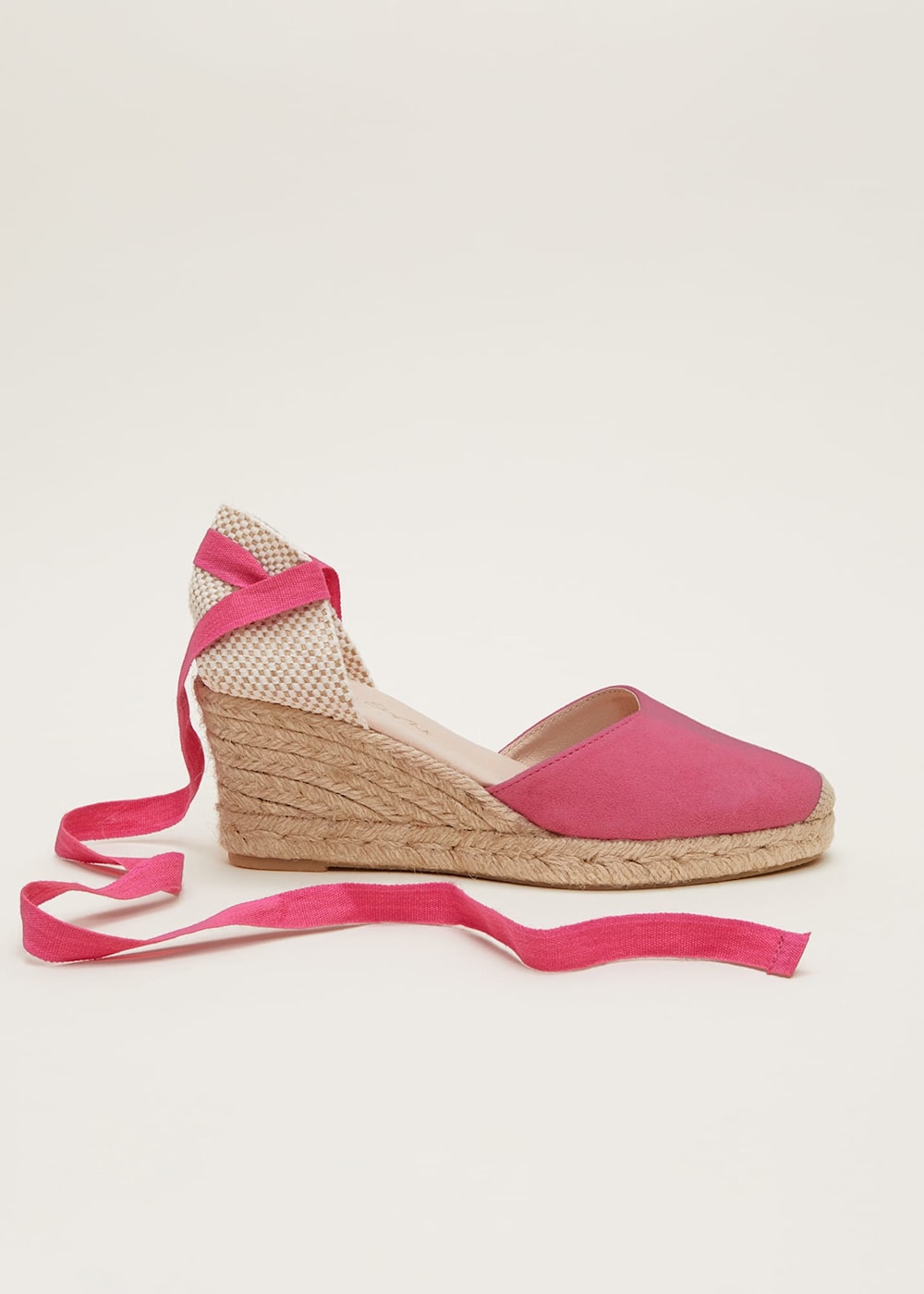 Pink espadrille sneakers sales