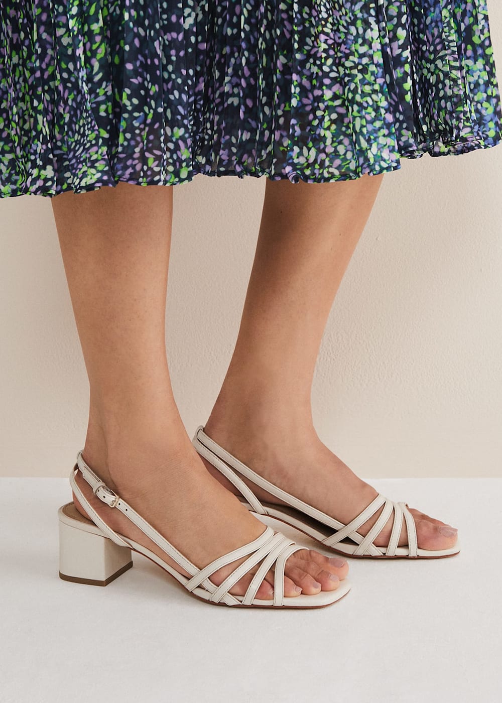 Leather slingback sandals new arrivals