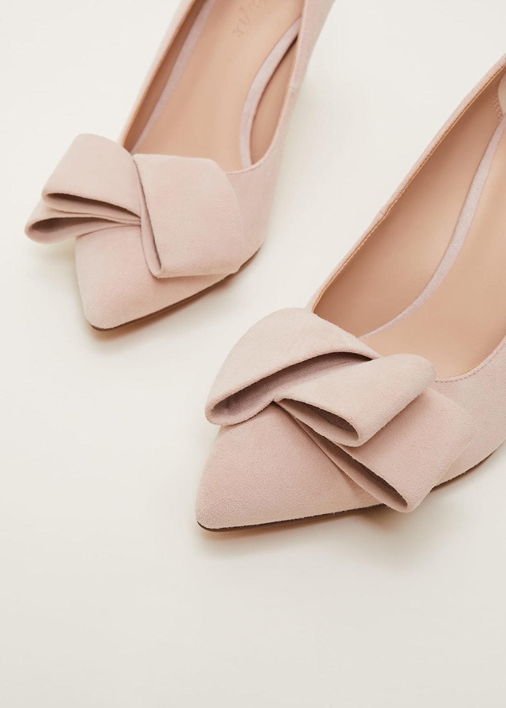 Suede Bow Front Court Shoes Phase Eight UK